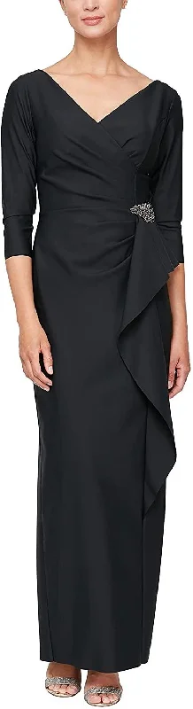 Alex Evenings 8134289 Long Formal Dress