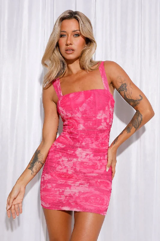 London Boy Mini Dress Pink