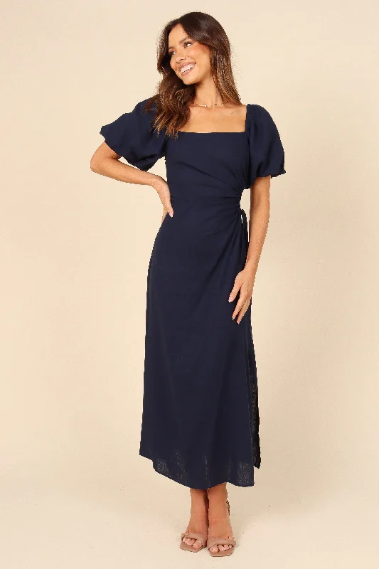 Chloe Cut Out Dress - Navy