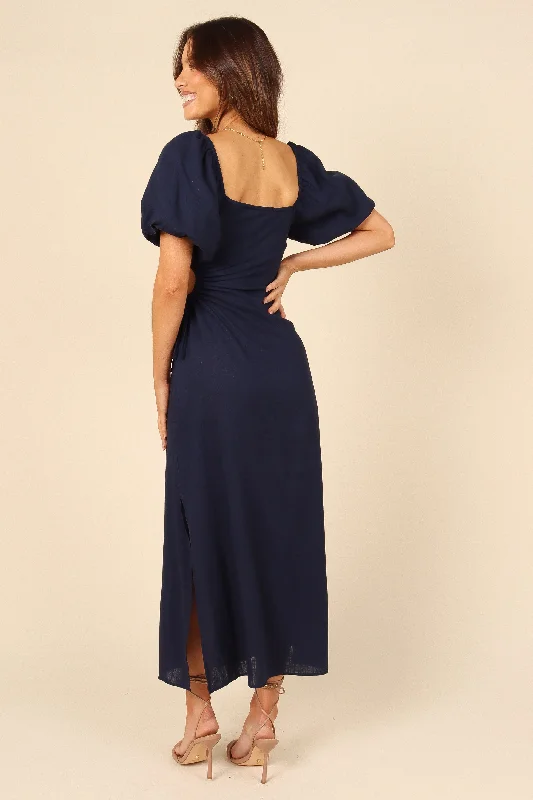 Chloe Cut Out Dress - Navy