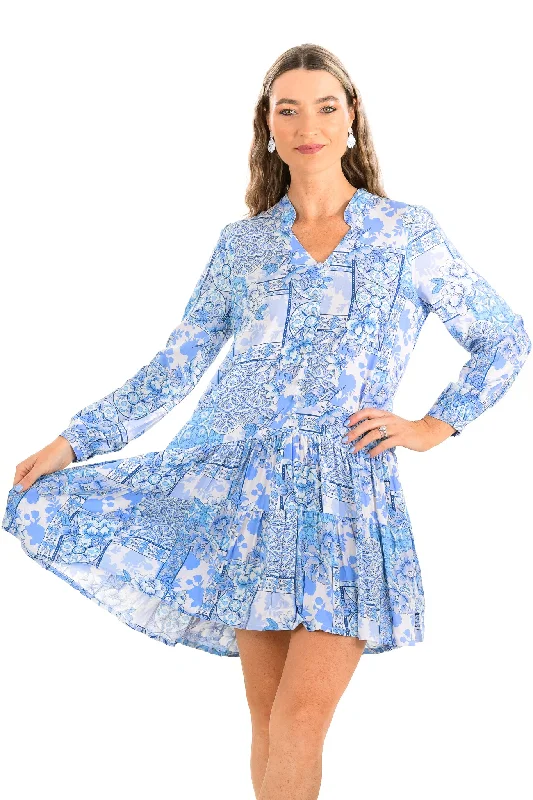 Parker Dress / Coastal Blue