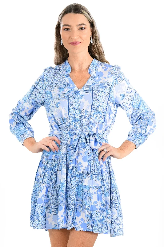 Parker Dress / Coastal Blue