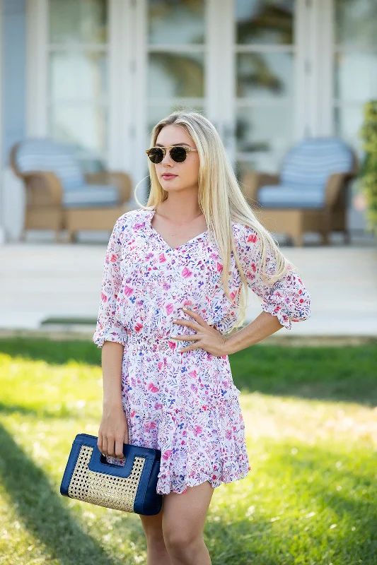 Ibiza Dress / Azur Floral