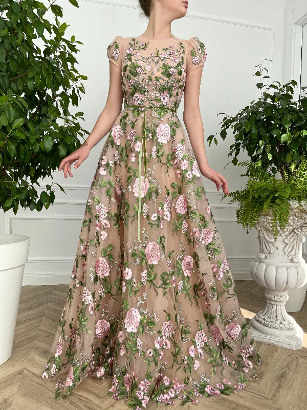 Peony Ivy Gown