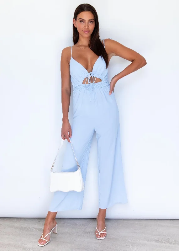 Nadiyah Jumpsuit - Baby Blue