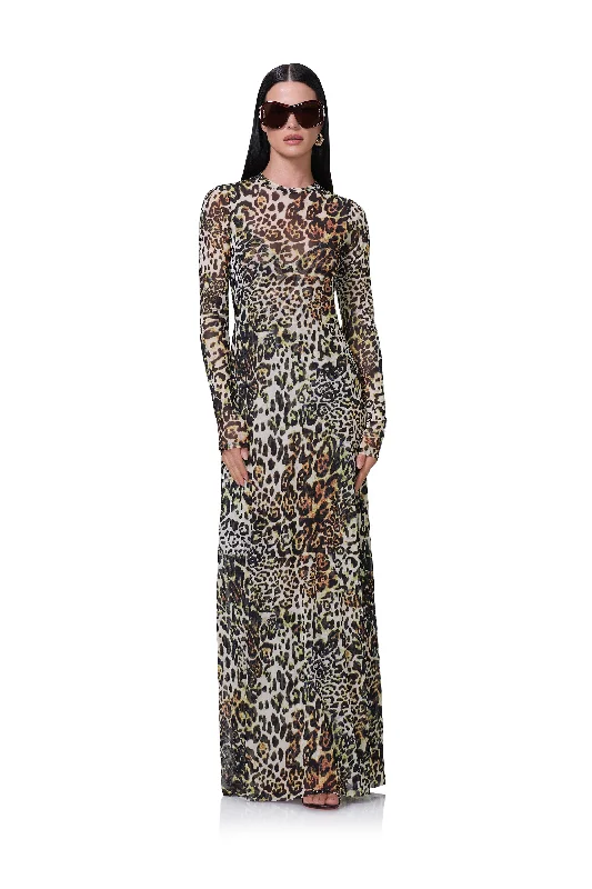 Paola Dress - Fall Animal