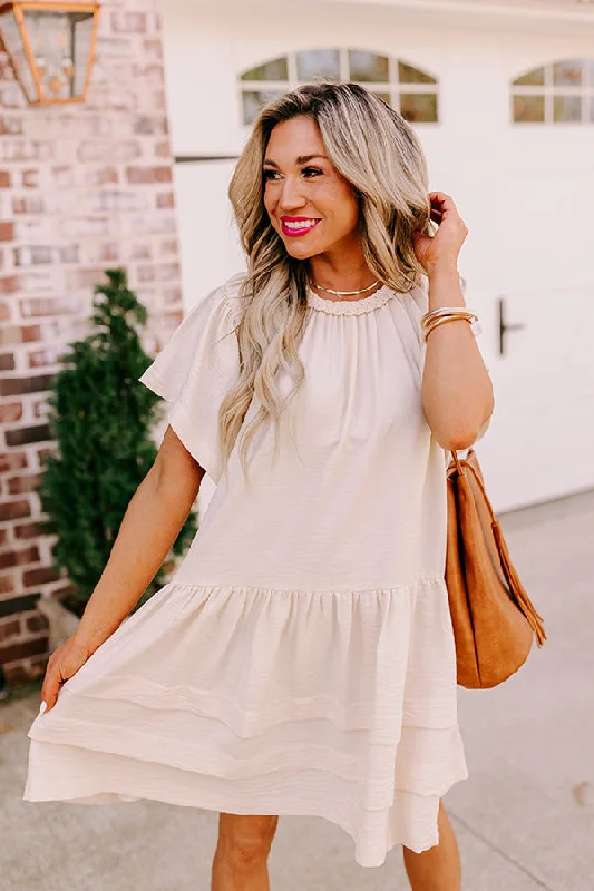 Southern Sweetheart Shift Dress in Cream