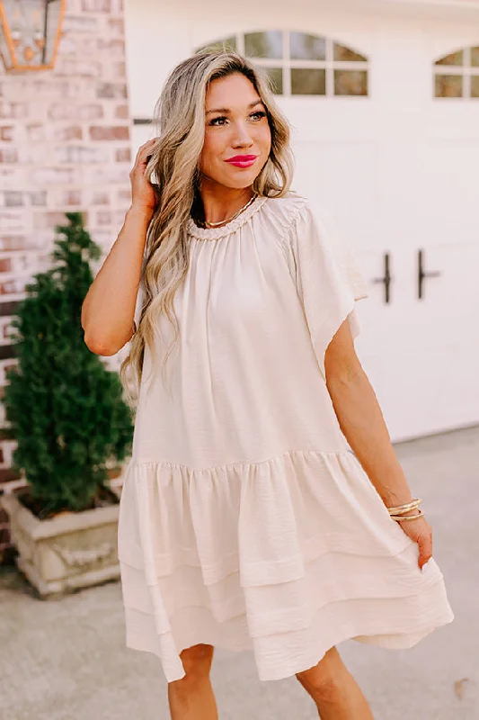 Southern Sweetheart Shift Dress in Cream