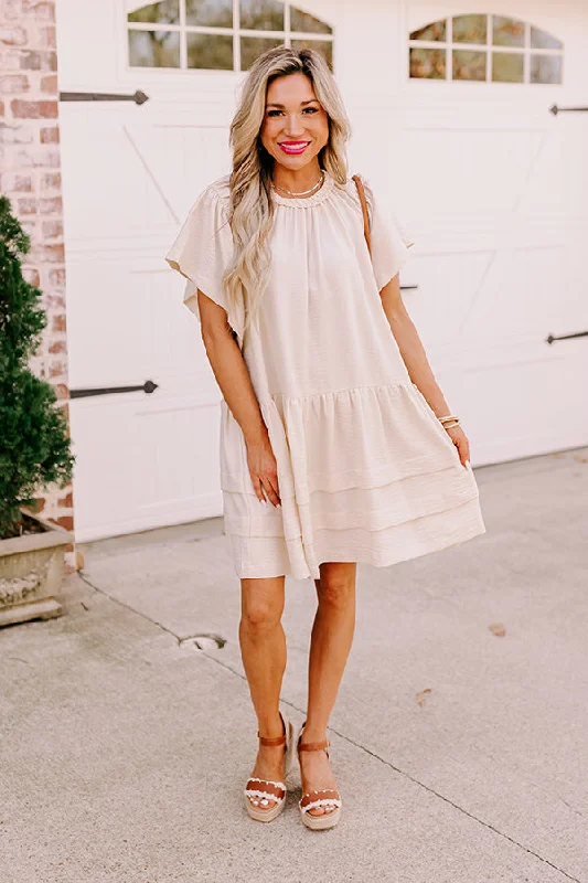 Southern Sweetheart Shift Dress in Cream