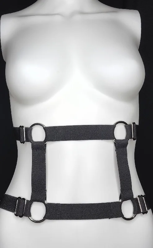 Long Two Strap Four Ring Mid Harness