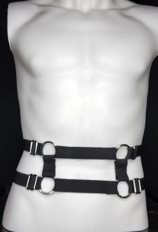 Short Two Strap Four Ring Mid Harness