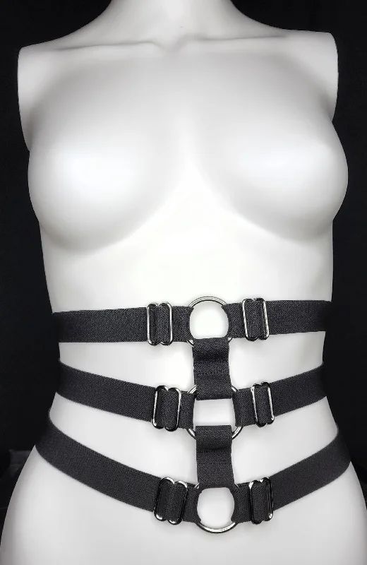 Three Strap Three Ring Mid Harness