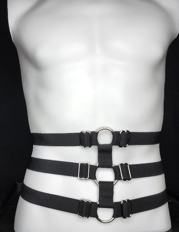 Three Strap Three Ring Mid Harness