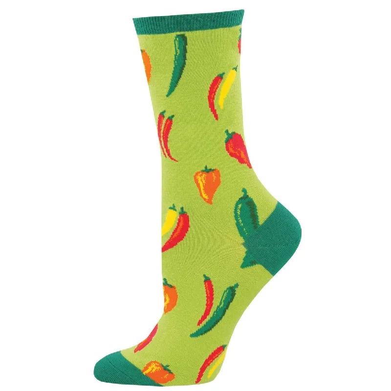 A Little Chili Women's Crew Socks