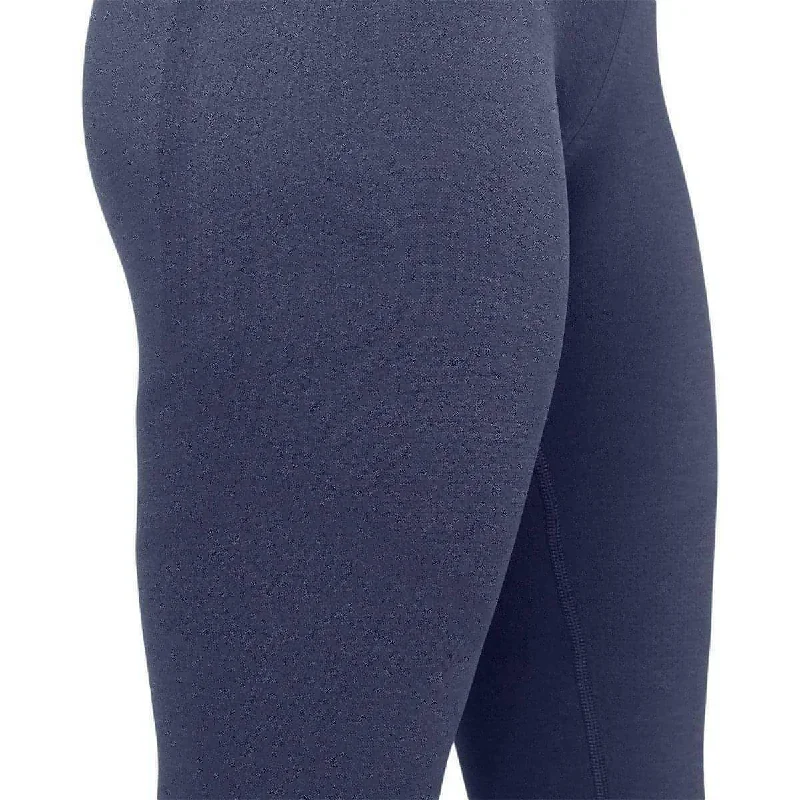 Asics Seamless Womens Long Running Tights - Navy