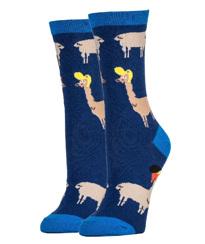 Drama Llama Socks