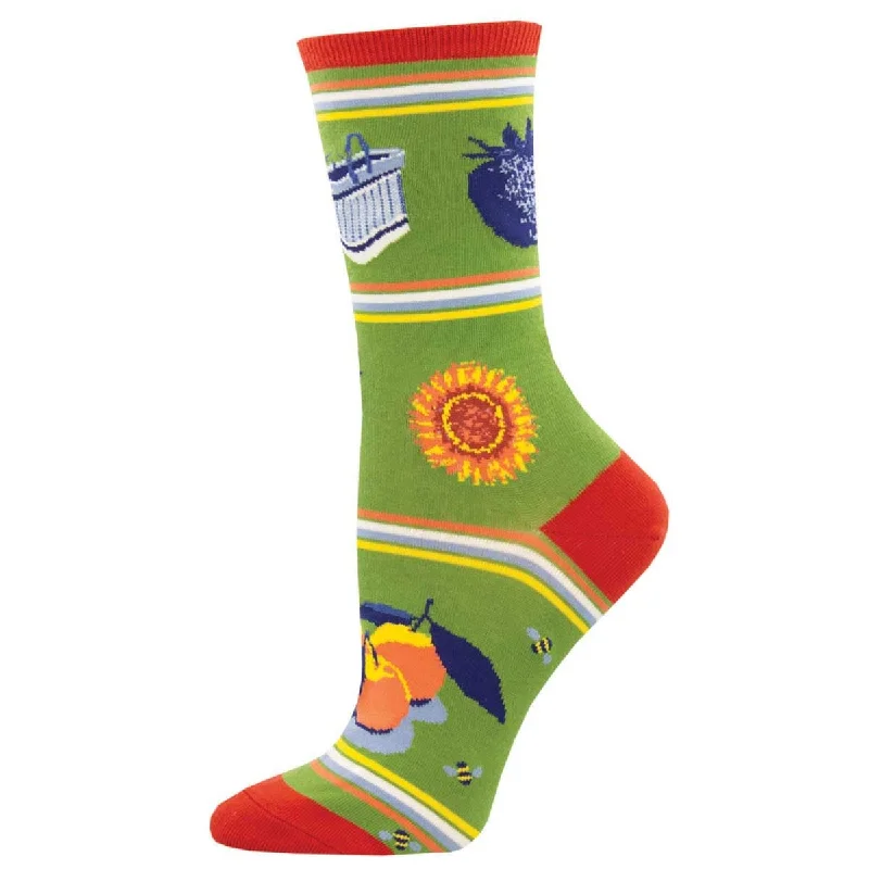 Farmer's Market Women's Crew Socks