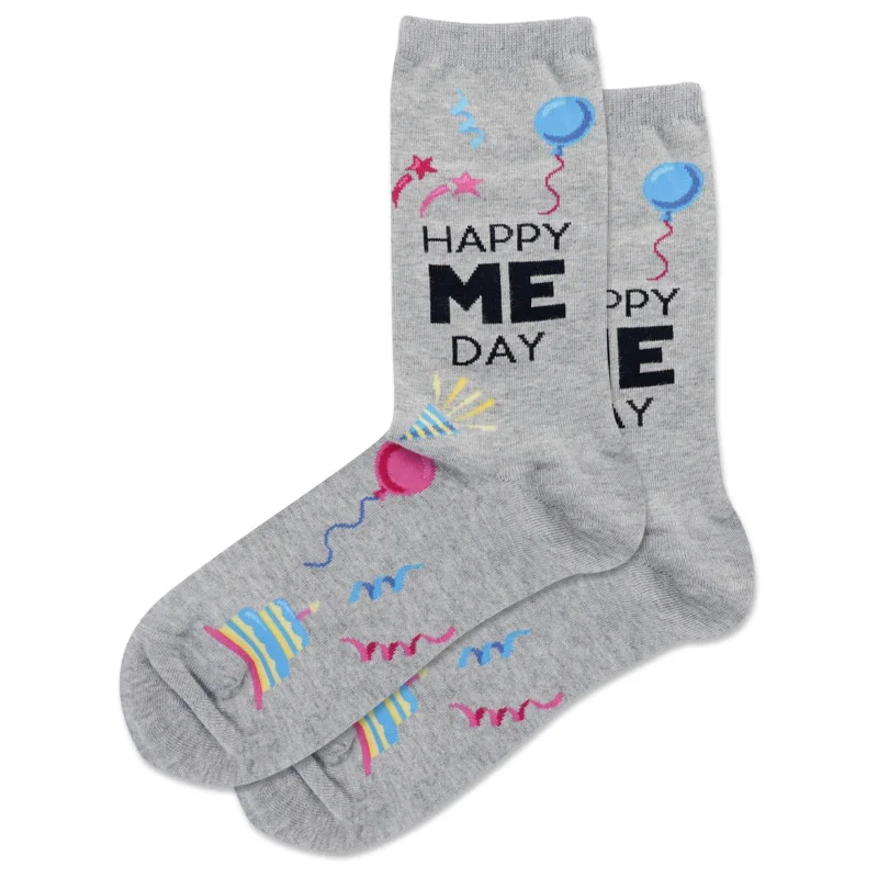 Happy Me Day Women's Crew Socks