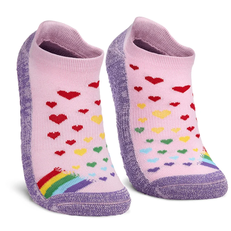 Harlow's Rainbow Hearts Women's Ankle Socks