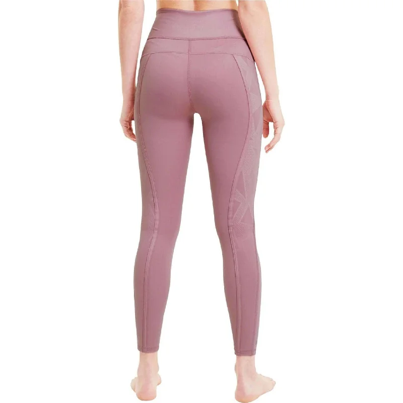 Puma Studio Porcelain Womens Long Running Tights - Pink