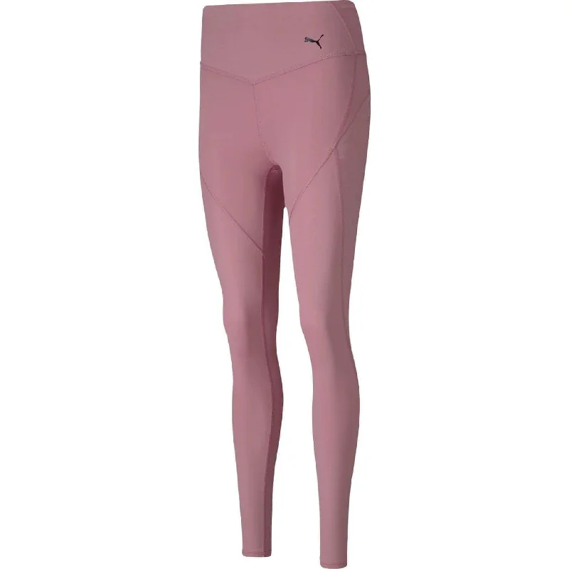 Puma Studio Porcelain Womens Long Running Tights - Pink