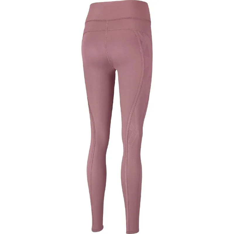 Puma Studio Porcelain Womens Long Running Tights - Pink