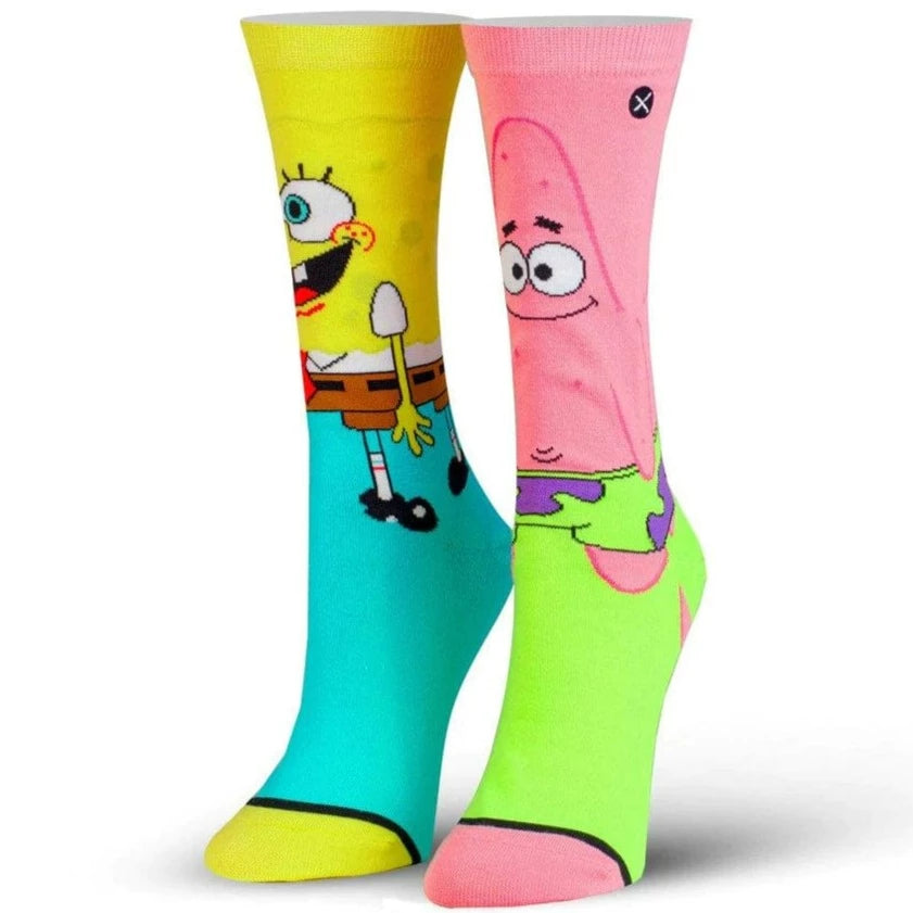 Spongebob and Patrick Women's Crew Sock