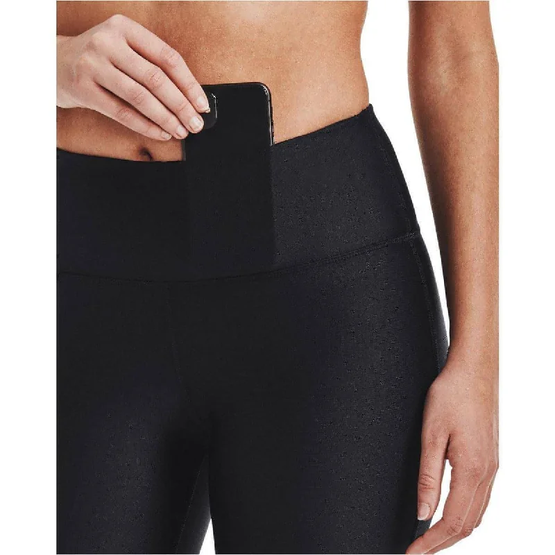 Under Armour HeatGear Armour Womens Short Running Tights - Black