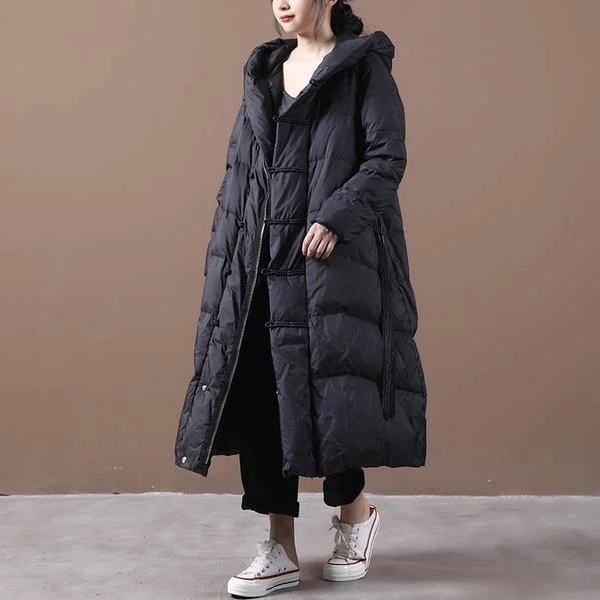 2020 Winter Warm Female Vintage Loose White Duck Down Coats