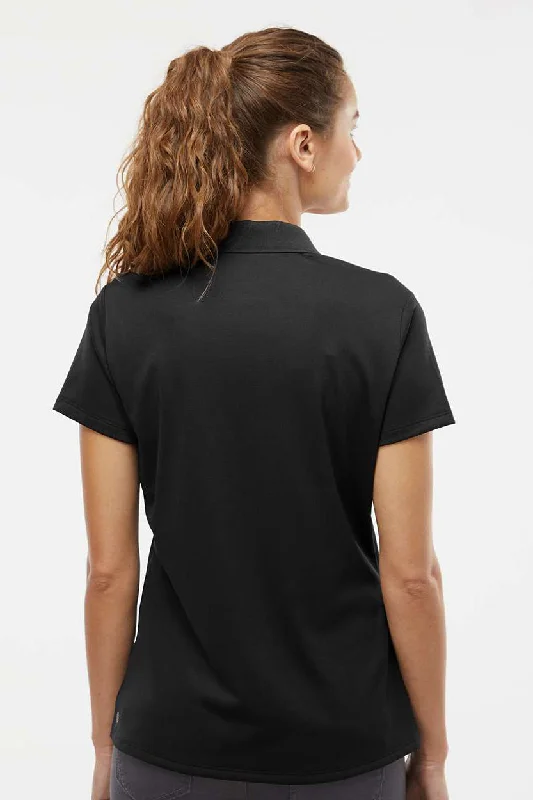 Adidas Womens UV Protection Short Sleeve Polo Shirt - Black - NEW