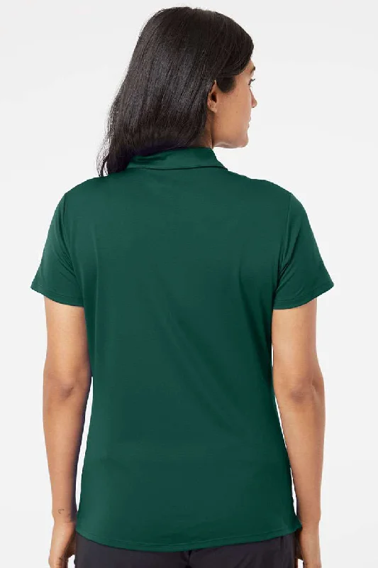 Adidas Womens Performance UPF 50+ Short Sleeve Polo Shirt - Collegiate Green - NEW