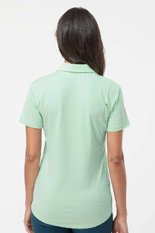 Adidas Womens Ultimate Moisture Wicking Short Sleeve Polo Shirt - Clear Mint - NEW