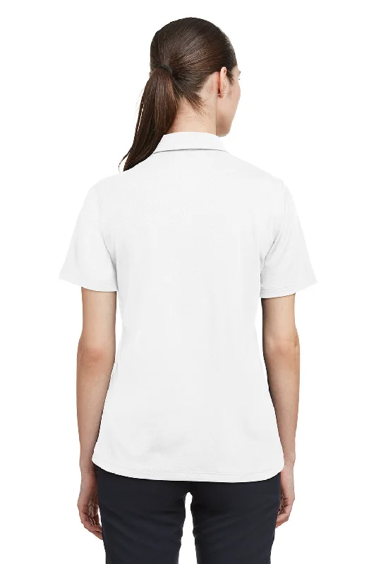 Under Armour Womens Tech Moisture Wicking Short Sleeve Polo Shirt - White