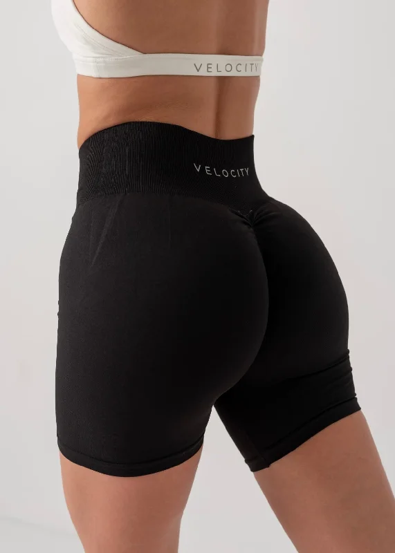 ENHANCE BIKE SHORTS - BLACK