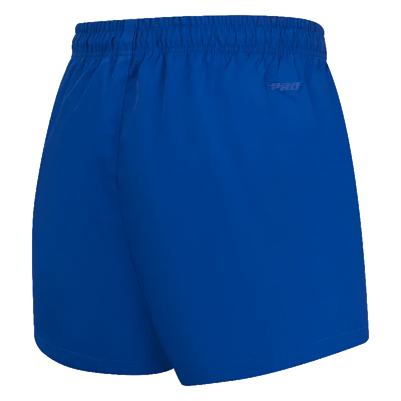 MLB KANSAS CITY ROYALS TRIPLE TONAL WOMEN'S WOVEN SHORT (ROYAL BLUE)