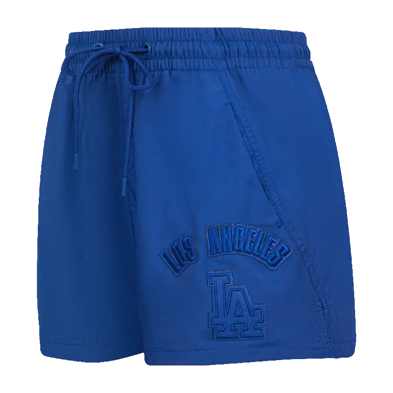 MLB LOS ANGELES DODGERS TRIPLE TONAL WOMEN'S WOVEN SHORT (DODGER BLUE)