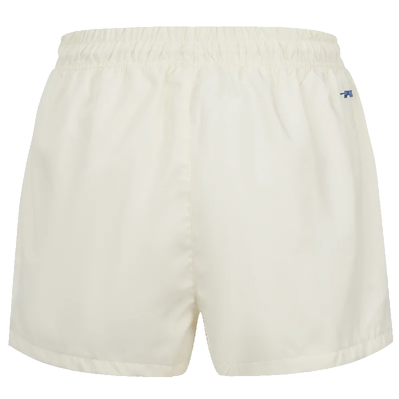 MLB LOS ANGELES DODGERS TRIPLE TONAL WOMEN'S WOVEN SHORT (EGGSHELL)