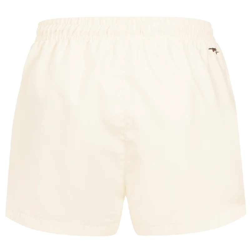 MLB MILWAUKEE BREWERS TRIPLE TONAL WOMEN'S WOVEN SHORT (EGGSHELL)