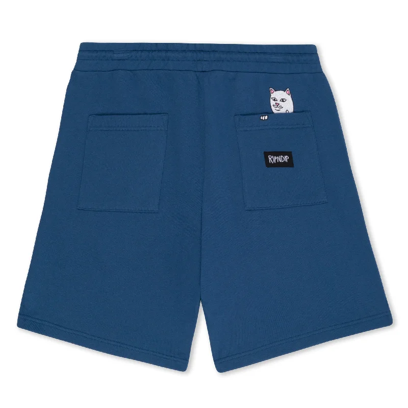 Peek A Nerm Sweatshorts (Pacific Blue)