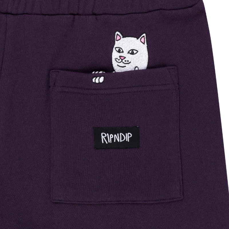 Ripndip OG Sweatshorts (Dark Purple)