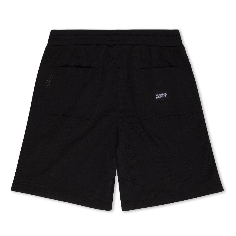 Ripped n Dipped Mesh Shorts (Black)